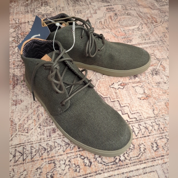 OluKai Other - Olukai Nana Hele Wai’apo Olive Chukka Boots Men's Size 10US New